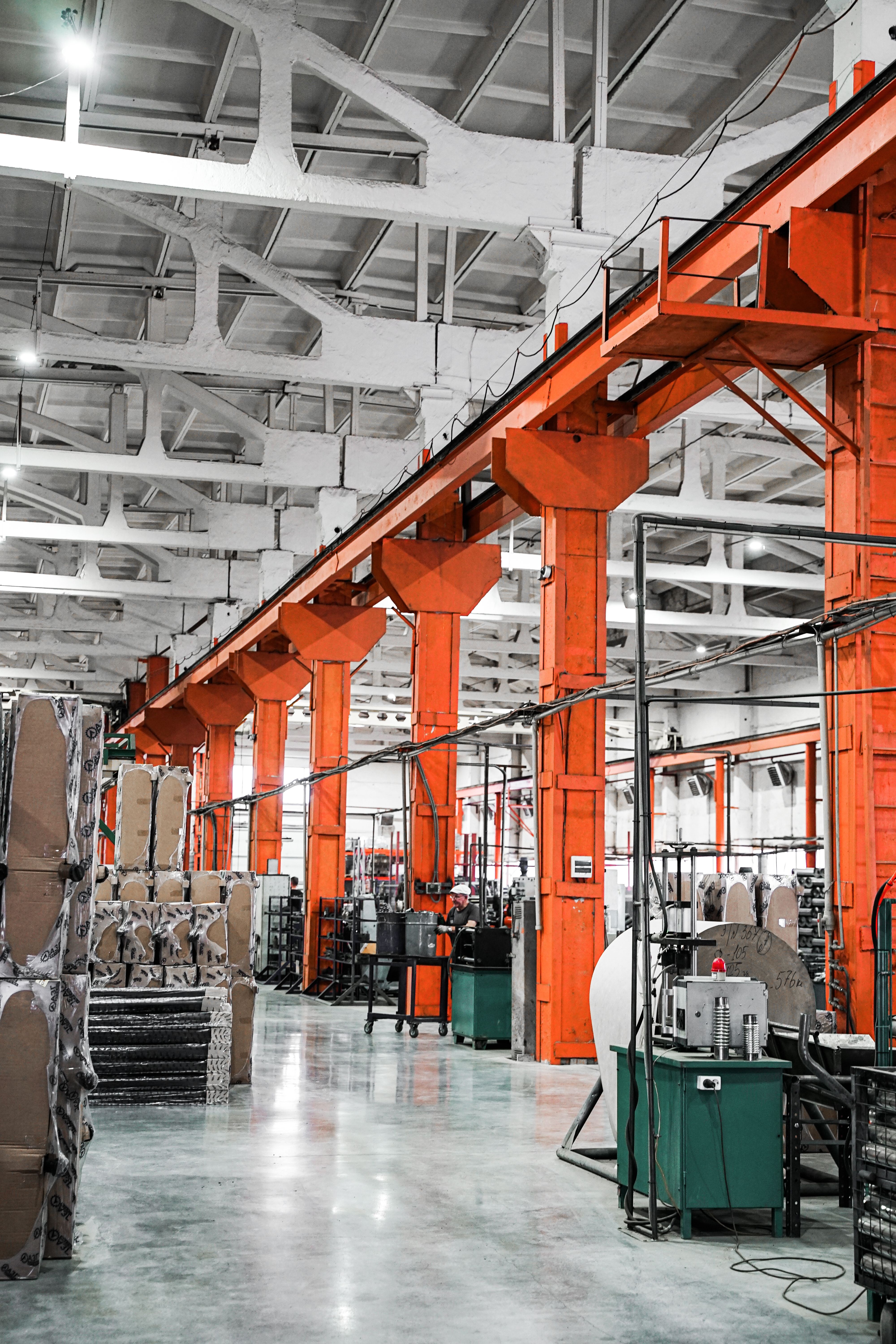 Inside the plant